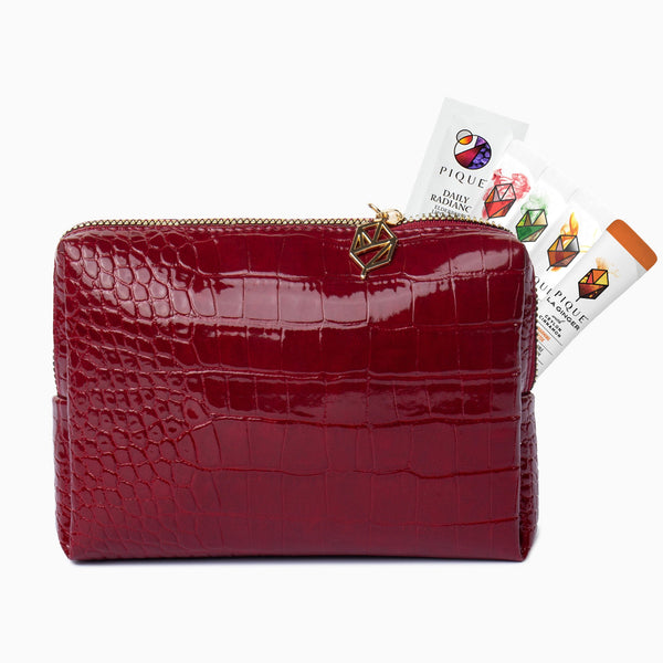 Crimson Illuminé Pouch + 18 Premium Samples